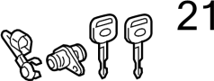 Image of Liftgate Latch Release Switch image for your Toyota