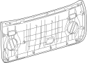 Image of Liftgate Trim Cover (Upper, Lower) image for your 1995 Toyota