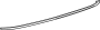 Image of Center molding. MOULDING, Bumper. (Rear) image for your 2017 TOYOTA 4RUNNER TRD Pro