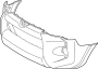 View Cover, Bumper L/P. (Front) Full-Sized Product Image 1 of 1