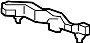 Image of Absorber, Bumper. Energy Absorber. (Front) image for your 2011 TOYOTA 4RUNNER