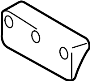 View Side retainer. Support, Bumper S. (Front) Full-Sized Product Image