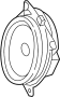 Image of Speaker (Front) image for your 1990 TOYOTA CAMRY