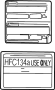 Image of A/C System Information Label image for your 2021 TOYOTA HIGHLANDER