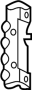 Image of Bracket. (Right, Front, Upper, Lower). A component to which the. image for your 2018 Toyota Mirai   