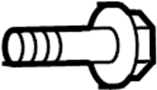 View Screw. Cover. (Rear, Upper) Full-Sized Product Image