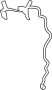 Image of ABS Wheel Speed Sensor Wiring Harness image for your 2007 TOYOTA SEQUOIA