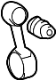 Image of Link. Stabilizer. (Front). Suspension Stabilizer. image for your 1980 TOYOTA LAND CRUISER