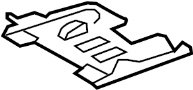 Image of Cover. Seat. (Rear). A decor piece for a Seat. image for your 2024 Toyota Camry  Hybrid SE Sedan 