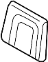Image of Seat Back Cushion Cover (Rear) image for your 2021 Toyota Prius AWD-e   