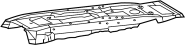 View Floor Pan Reinforcement (Front, Rear, Lower) Full-Sized Product Image