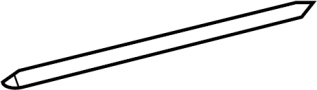 Image of Black Out Tape (Rear) image for your 1988 TOYOTA LAND CRUISER