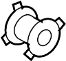 View Suspension Stabilizer Bar Bushing Full-Sized Product Image 1 of 3