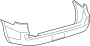 Image of Bumper Cover (Rear) image for your 2017 Toyota Corolla iM   