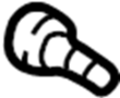 View Screw. Bumper. Support. Cover.  Full-Sized Product Image