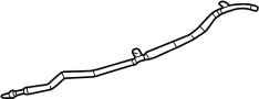 Image of Outlet pipe. PIPE, RADIATOR, NO.1. image