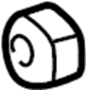 Image of Belt Tensioner Pulley Nut.  A Nut which attaches the. image for your 2023 TOYOTA