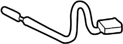 Image of Air Conditioning (A/C) Evaporator Temperature Sensor. HVAC Evaporator Temperature Switch... image for your 2019 Toyota 86   