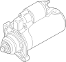 Image of Starter Motor image for your 2019 Toyota Camry   