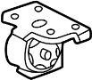 Image of Engine Mount (Rear) image for your 1988 TOYOTA COROLLA WAGON, DX 1600CC 16-VALVE DOHC, AUTOMATIC 3-SPEED
