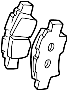 View Disc Brake Pad Set (Front) Full-Sized Product Image