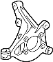 Image of Steering Knuckle (Left) image for your Toyota