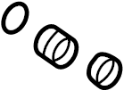 Image of Rack and Pinion Seal Kit image for your 1985 TOYOTA CAMRY