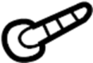 Image of Ignition Lock Housing Screw. Ignition Switch Screw. SCREW, WINDSHIELD WASHER. image for your 1996 TOYOTA COROLLA SEDAN, STD