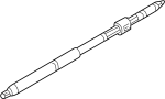 Image of Steering Shaft (Upper, Lower) image for your 2022 Toyota Corolla   