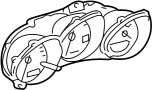 Image of Instrument Cluster image for your 2023 Toyota Corolla   