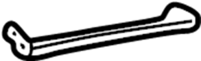 View Weatherstrip. Weatherstrip, Roof S. (Front) Full-Sized Product Image