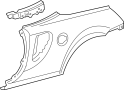 Image of Quarter Panel image for your 2004 TOYOTA MR2 SPYDER