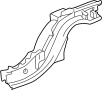 Image of Floor Side Rail (Front, Rear) image for your 2019 Toyota 4Runner   