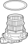 Image of Motor. Blower. HVAC. SUB - Assembly. Fan and. HVAC Blower Motor. image for your 2015 Toyota Corolla   