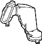Image of DUCT, HV BATTERY INTERIOR. Intake duct. image for your Toyota Land Cruiser  
