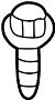 Image of Bolt. Screw. A Screw that is used to. image for your 1999 Toyota Corolla   