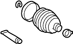 Image of CV Joint Boot Kit (Front) image for your Toyota