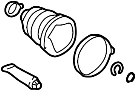 Image of CV Joint Boot Kit (Front). A kit of one or multiple. image for your Toyota