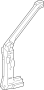 Image of Body A-Pillar (Front, Upper) image for your 2021 Toyota Tacoma 3.5L V6 A/T 4WD TRD Sport Crew Cab Pickup Fleetside 