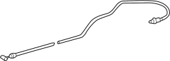 Image of Fuel Filler Door Release Cable image for your 2012 Toyota Camry   