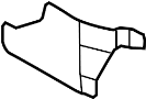 Image of Cover. HEATER. Core Access. PIPE. PIPING. HVAC Unit Case. Heater Core Access Cover. image for your 2006 Toyota Corolla   