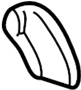 Image of Fender Apron Extension (Front, Rear, Upper) image for your 2007 Toyota Corolla   