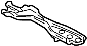 Image of Battery Hold Down image for your 2008 Toyota Highlander  Sport Sport Utility 