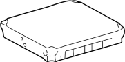 Image of Engine Control Module (ECM). A module in a vehicle. image for your 2011 Toyota Yaris   
