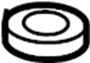 View Cap. Filler. Gasket.  Full-Sized Product Image