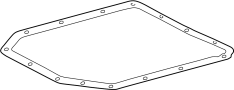 Image of Transmission Oil Pan Gasket image for your 2007 Toyota Matrix  XR Wagon 