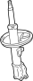 Image of Suspension Strut image for your 2015 Toyota Corolla 1.8L CVT S SEDAN 