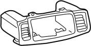 Image of Radio Bezel image for your 2010 TOYOTA COROLLA CE