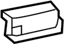 Image of Console Hinge image for your 2010 TOYOTA COROLLA CE