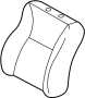 Image of Seat Back Cushion Cover (Rear) image for your 2007 TOYOTA COROLLA